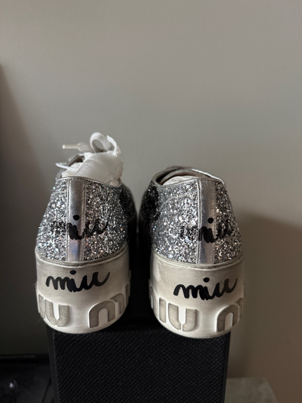 Miu Miu Platform Sneakers - Picture 5 of 9